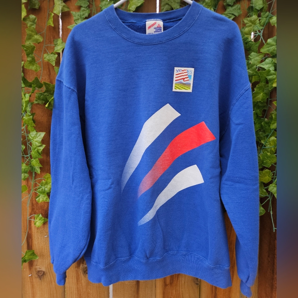 1996 Jerzees Heavy Sweats U.S Postal Service Crewneck Sweater